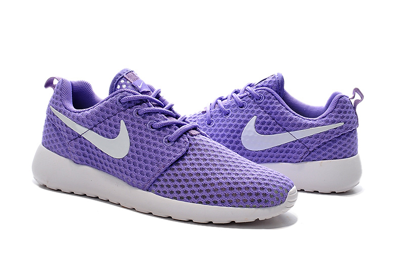 nike roshe run femme violet